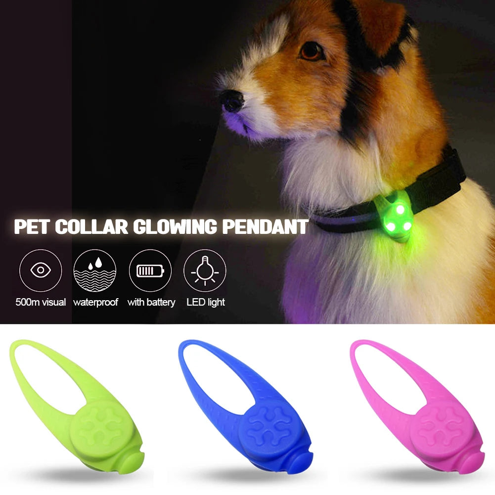 LED Glow Safety Collar Pendant for Dogs & Puppies
