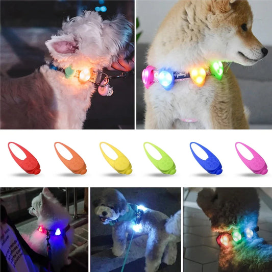 LED Glow Safety Collar Pendant for Dogs & Puppies