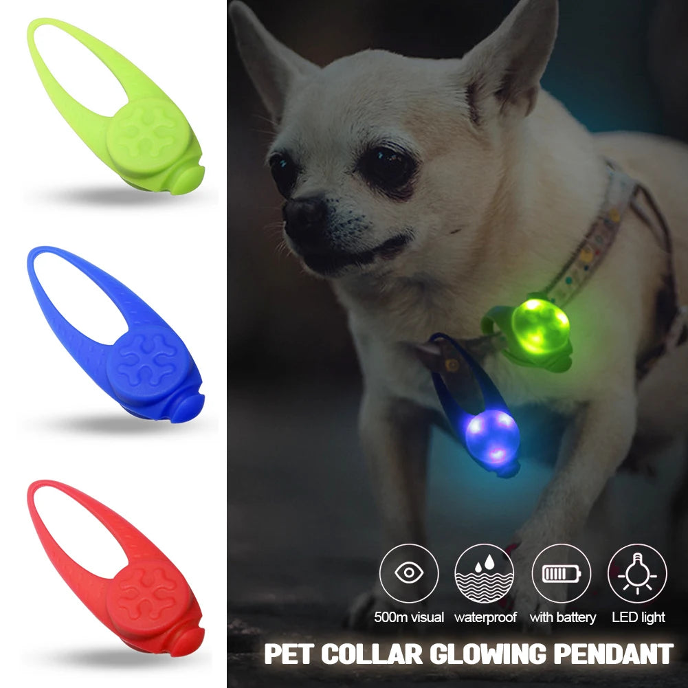 LED Glow Safety Collar Pendant for Dogs & Puppies