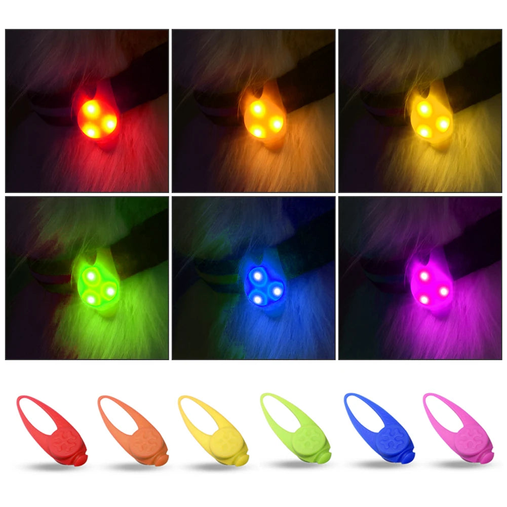 LED Glow Safety Collar Pendant for Dogs & Puppies
