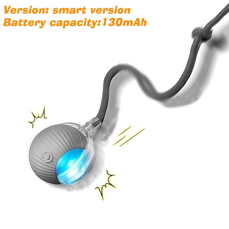 Smart Interactive Cat Ball Toy, Rechargeable Automatic Rolling Ball