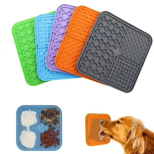 Silicone lick mat, real supplier photo
