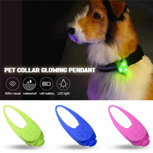 LED Glow Safety Collar Pendant for Dogs & Puppies