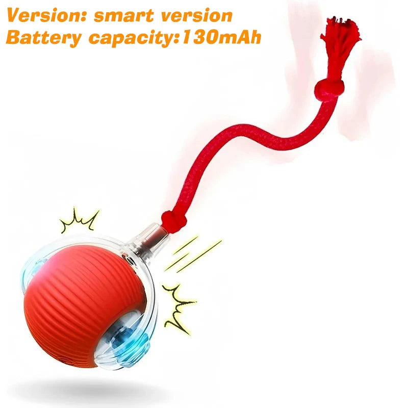 Smart Interactive Cat Ball Toy, Rechargeable Automatic Rolling Ball