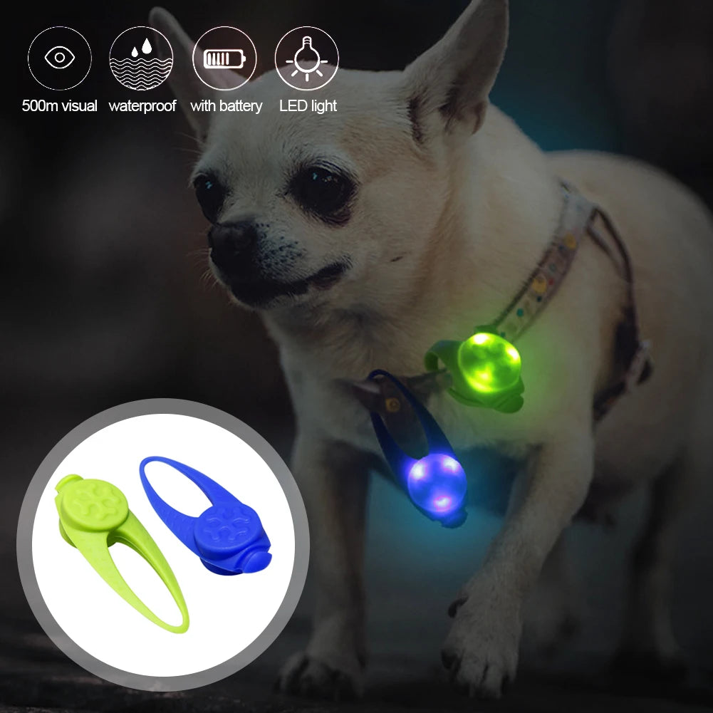 LED Glow Safety Collar Pendant for Dogs & Puppies